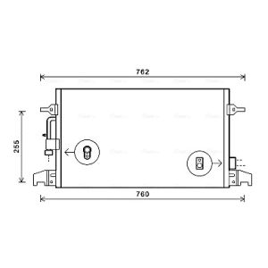 Condensador, ar condicionado AVA COOLING AI5324