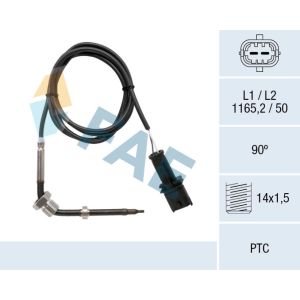 Abgastemperatursensor FAE 68044