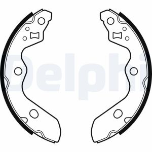 Jeu de mâchoires de frein DELPHI LS2156