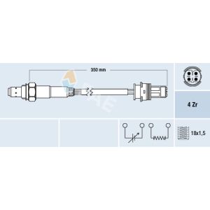 Sonda lambda FAE 77243
