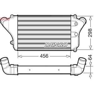 Ladeluftkühler DENSO DIT45005