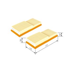 Luftfilter BOSCH FILTRY 1 457 433 049