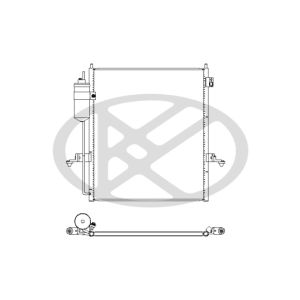 A/C-kondensor KOYORAD CD030433