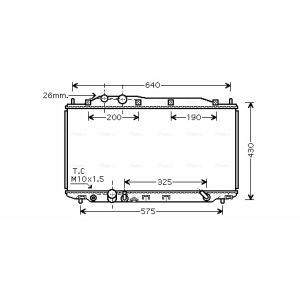 Raffreddatore motore AVA COOLING HD2192