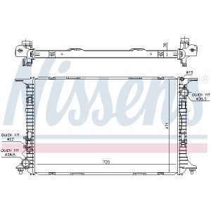 Radiator, motorkoeling NISSENS 60359