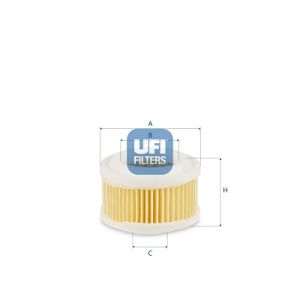 Filtro de ar UFI 27.I54.00
