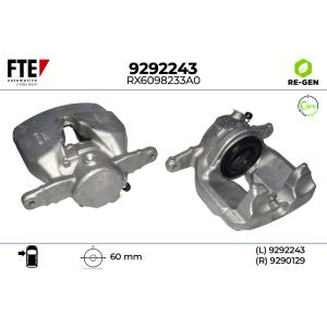 Pinça do travão de disco, traseiro FTE 9292243