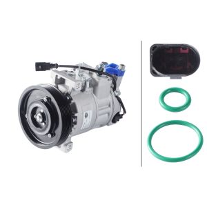 Compressor, ar condicionado HELLA 8FK 366 200-531