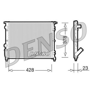 Arrefecedor do motor DENSO DRM23001