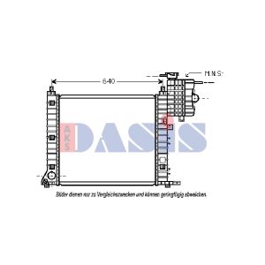 Motorkühler AKS DASIS 120082N