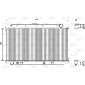 Raffreddatore motore VALEO 701588