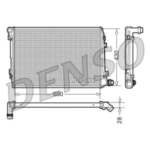Radiador, arrefecimento do motor DENSO DRM32037