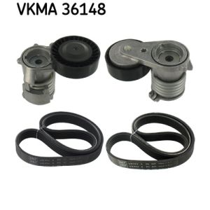 Set di cinghie Poly-V SKF VKMA 36148