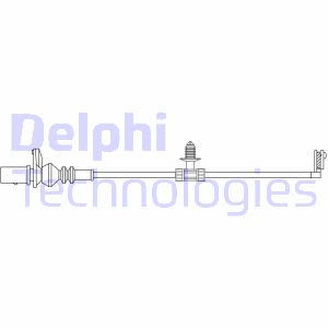 Contacto de aviso, desgaste de las pastillas de freno DELPHI LZ0307