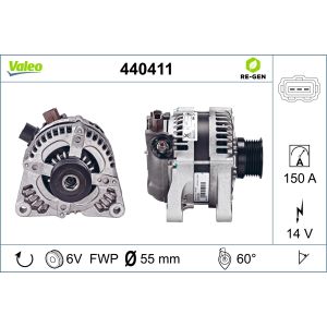 Generatore di corrente rotante VALEO 440411