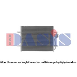 Condenseur (climatisation) AKS DASIS 042016N
