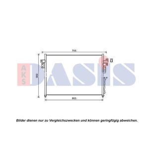 A/C-kondensor AKS DASIS 072056N