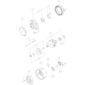 Alternateur MAHLE MG 233