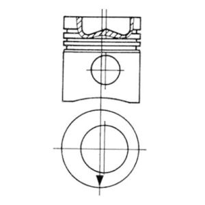 Reparatursatz, Kolben, Zylinderlaufbuchse KOLBENSCHMIDT 93445970