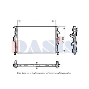 Motorkühler AKS DASIS 090116N