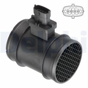 Sensor de caudal de ar de massa DELPHI AF10698-12B1