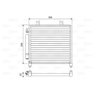Condenseur (climatisation) VALEO 814437