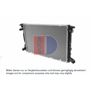 Motorradiateur  AKS DASIS 480102N