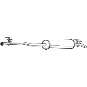 Silenciador central BOSAL 287-355