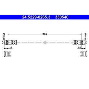 Remleiding ATE 24.5229-0265.3
