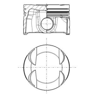 Êmbolo MAHLE 028 PI 00181 000