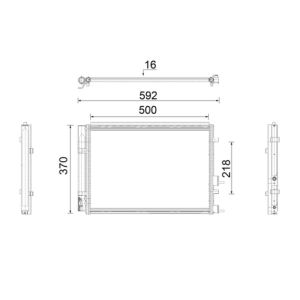Condenseur (climatisation) MAHLE AC 920 000P