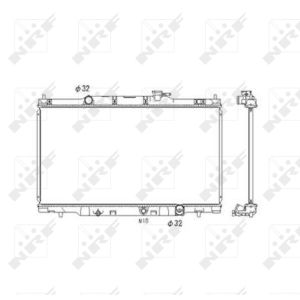 Radiateur, refroidissement du moteur NRF 53573