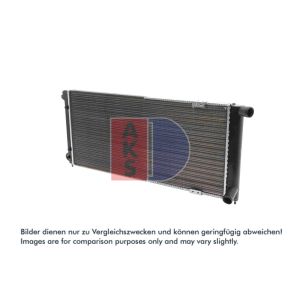 Motorradiateur  AKS DASIS 040900N