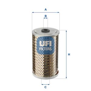 Filtro de combustível UFI 26.604.00