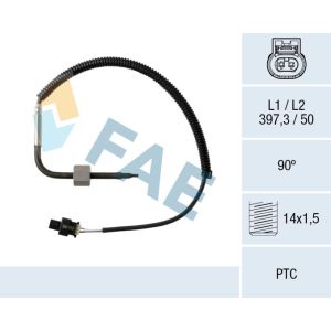 Abgastemperatursensor FAE 68012