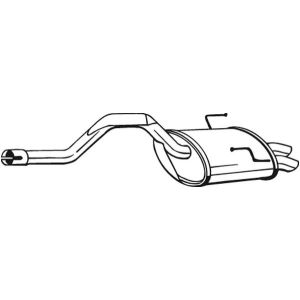 Endschalldämpfer BOSAL 200-803