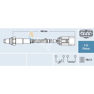 Sonda lambda FAE 77762