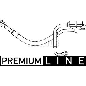 Hochdruck-/Niederdruckleitung, Klimaanlage MAHLE AP 64 000P