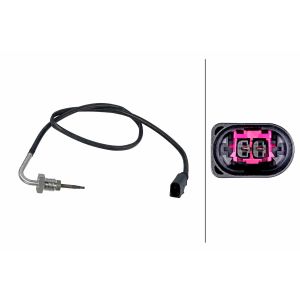 Abgastemperatursensor HELLA 6PT 358 226-451