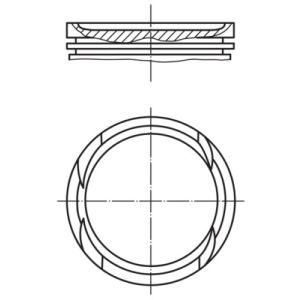 Pistão MAHLE 010 05 02