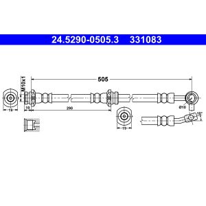 Remleiding ATE 24.5290-0505.3
