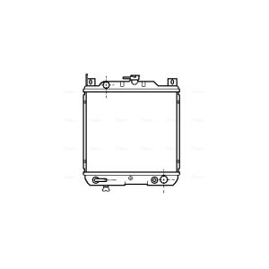 Arrefecedor do motor AVA COOLING SZ2021