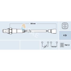 Sonda lambda FAE 77385