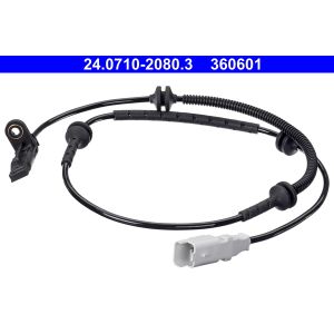 Sensor do ABS traseiro, direito ATE 24.0710-2080.3