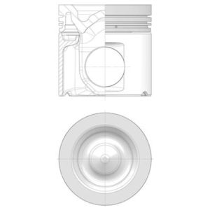 Kit de réparation, piston/chemise de cylindre KOLBENSCHMIDT 41518961