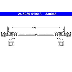Remleiding ATE 24.5239-0190.3