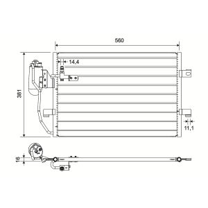 A/C-kondensor VALEO 817659