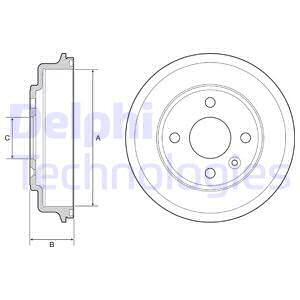 Remtrommel DELPHI BF554