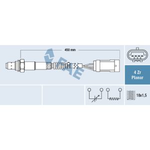 Sensor Lambda FAE 77602