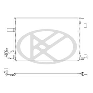 Condenseur (climatisation) KOYORAD CD451026